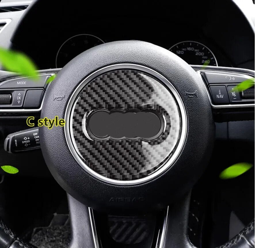 Audi Carbon Center Steering Wheel Piece