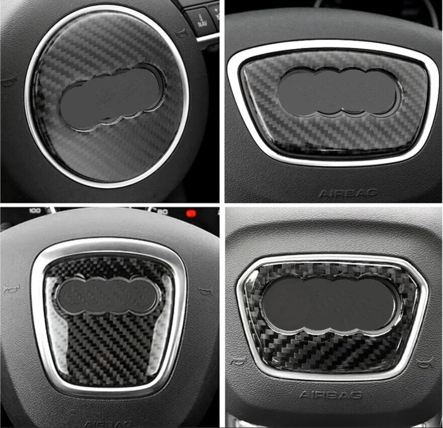 Audi Carbon Center Steering Wheel Piece