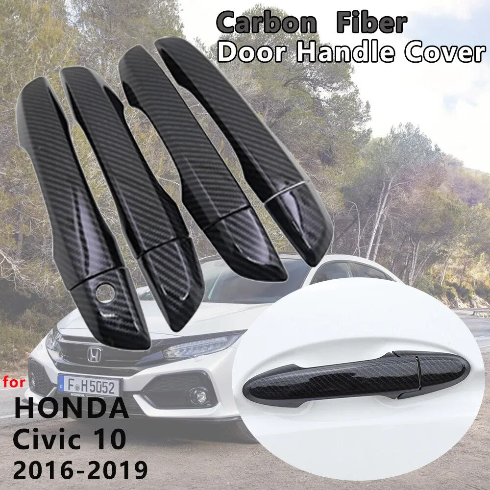 Honda Civic
Carbon Fiber Door Handle Caps For 2016-2020