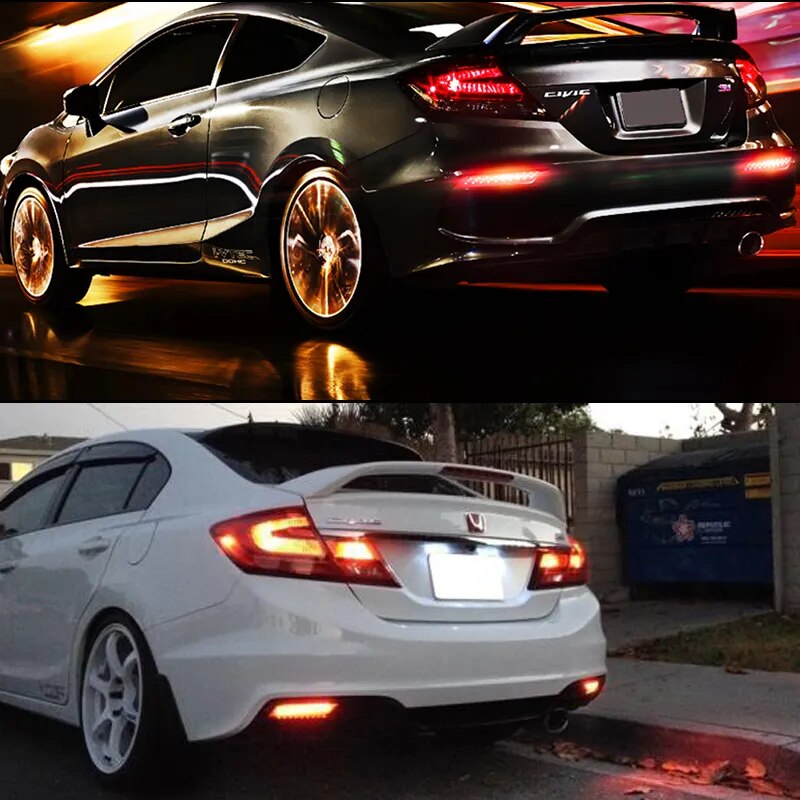 Strobe Flashing LED Bumper Reflector Lights