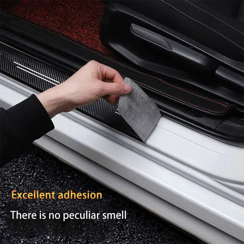 Honda Carbon Fiber Car Door Decal