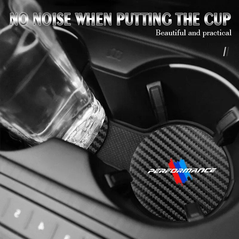 BMW Carbon Black Car Coaster