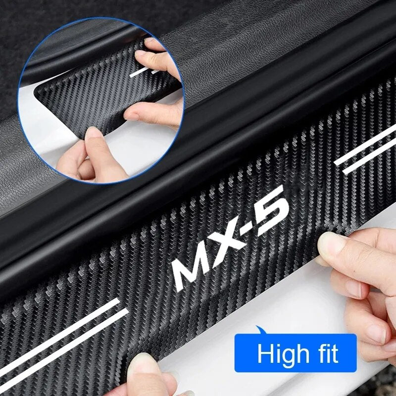 Mazda MX-5 Carbon Fiber Door Decal