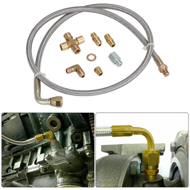 Universal Turbo Oil Feed Line