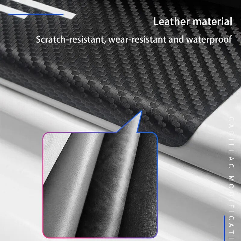 Honda Carbon Fiber Car Door Decal