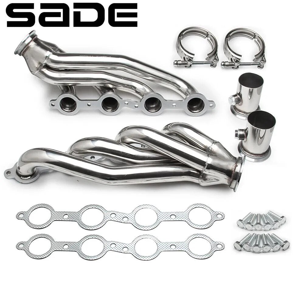 Turbo Ls Exhaust Headers Conversion Swap kit For Chevy LS1 LS2 LS3