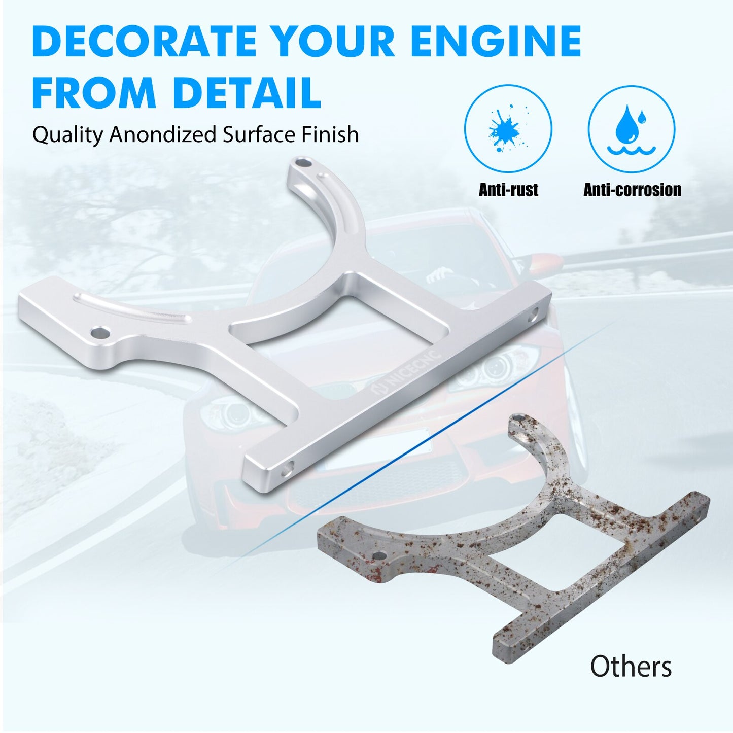 Billet Nitrous Bottle Holder