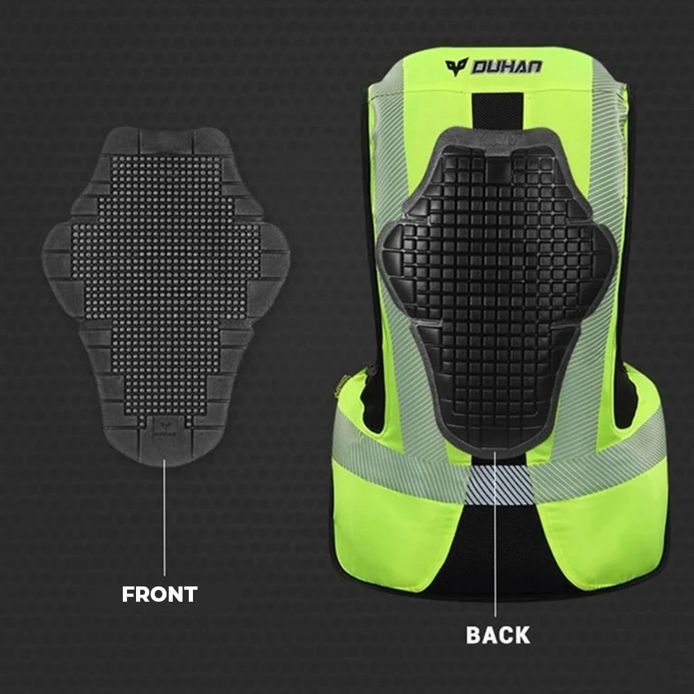 Motorcycle Air-bag Vest Jacket Air Bag Wear-resistant Reflective Safety Racing Riding Protective Gear Motorbike Wear-resistant