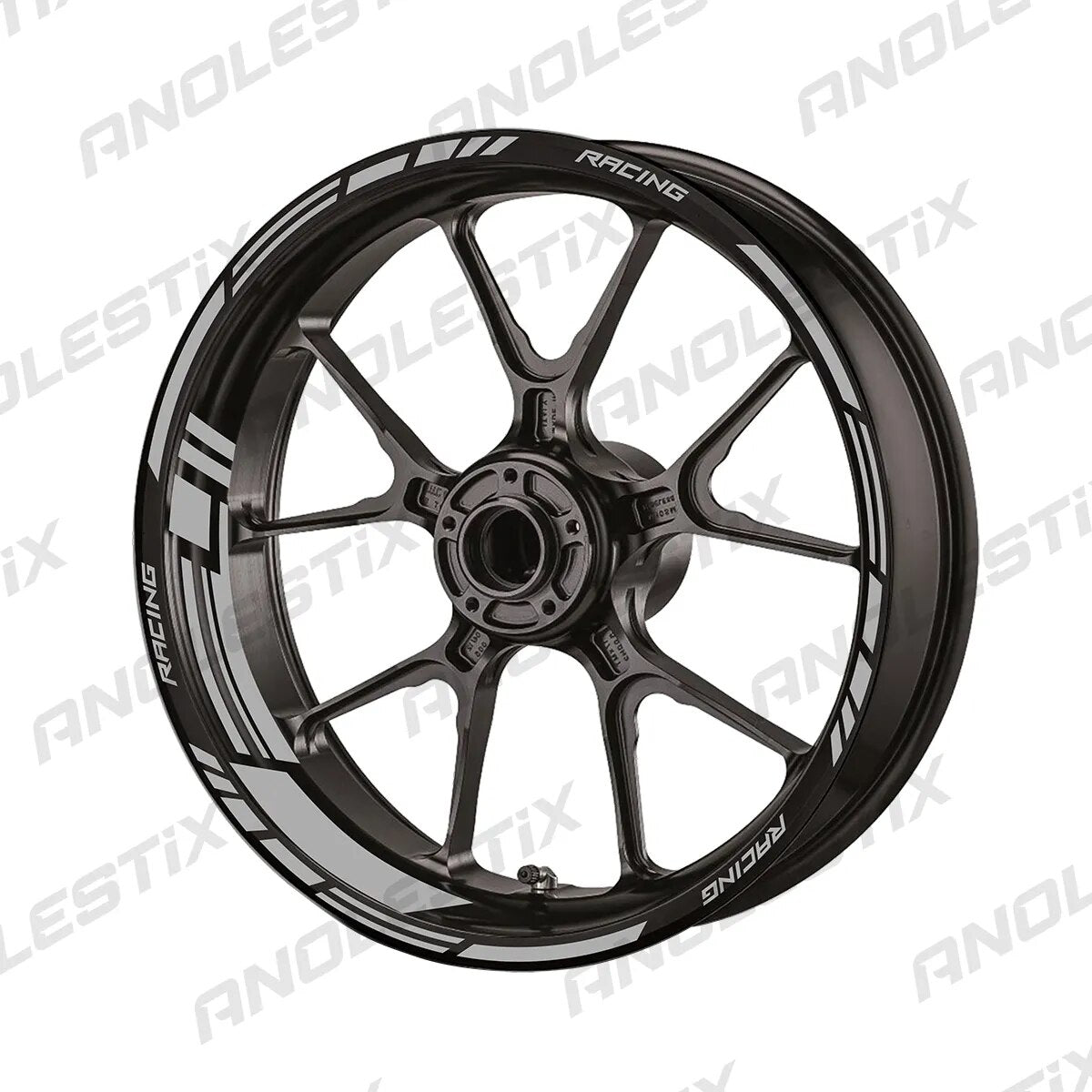17inch Reflective Motorcycle Rim Decal Sticker