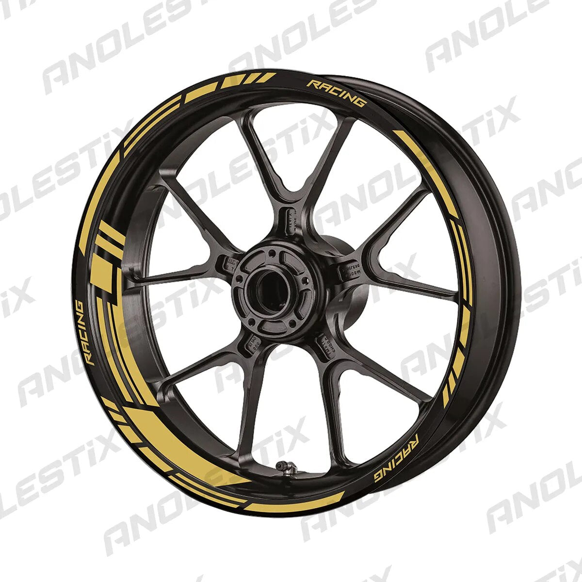 17inch Reflective Motorcycle Rim Decal Sticker