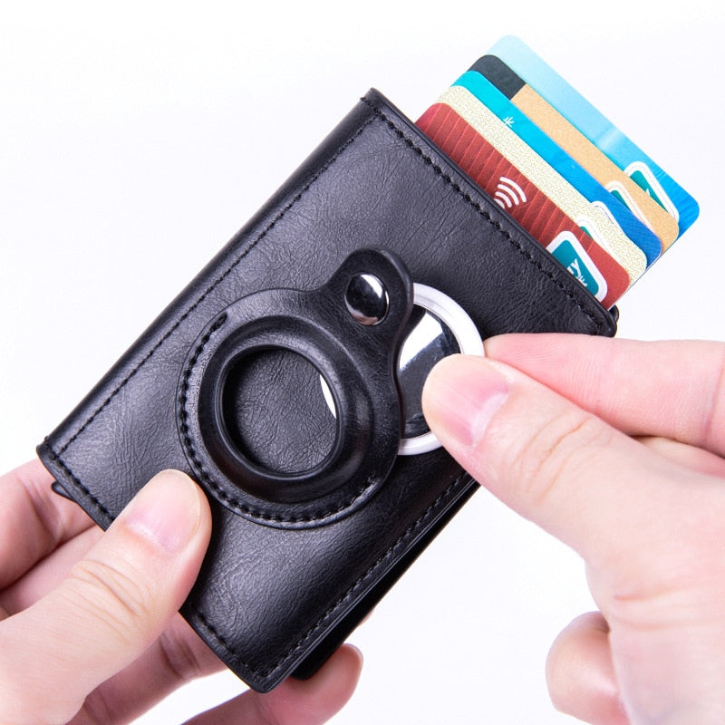 Anti Theft Apple Airtag Unisex RFID Protection Wallets