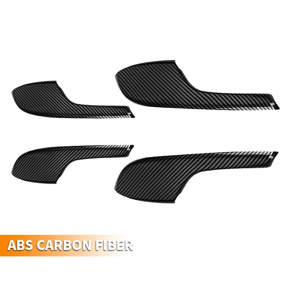 Carbon Fiber Interior Door Armrest For Honda Civic 2016-2020 (4) Piece
