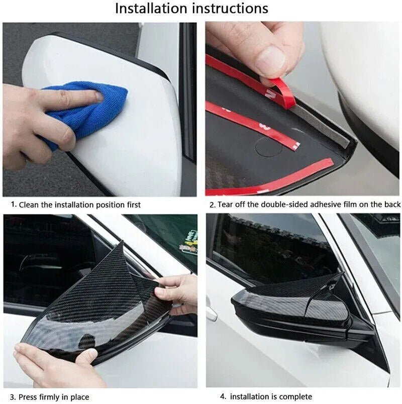 Carbon Fiber Side Mirror Cover For Honda Civic 2016-2020