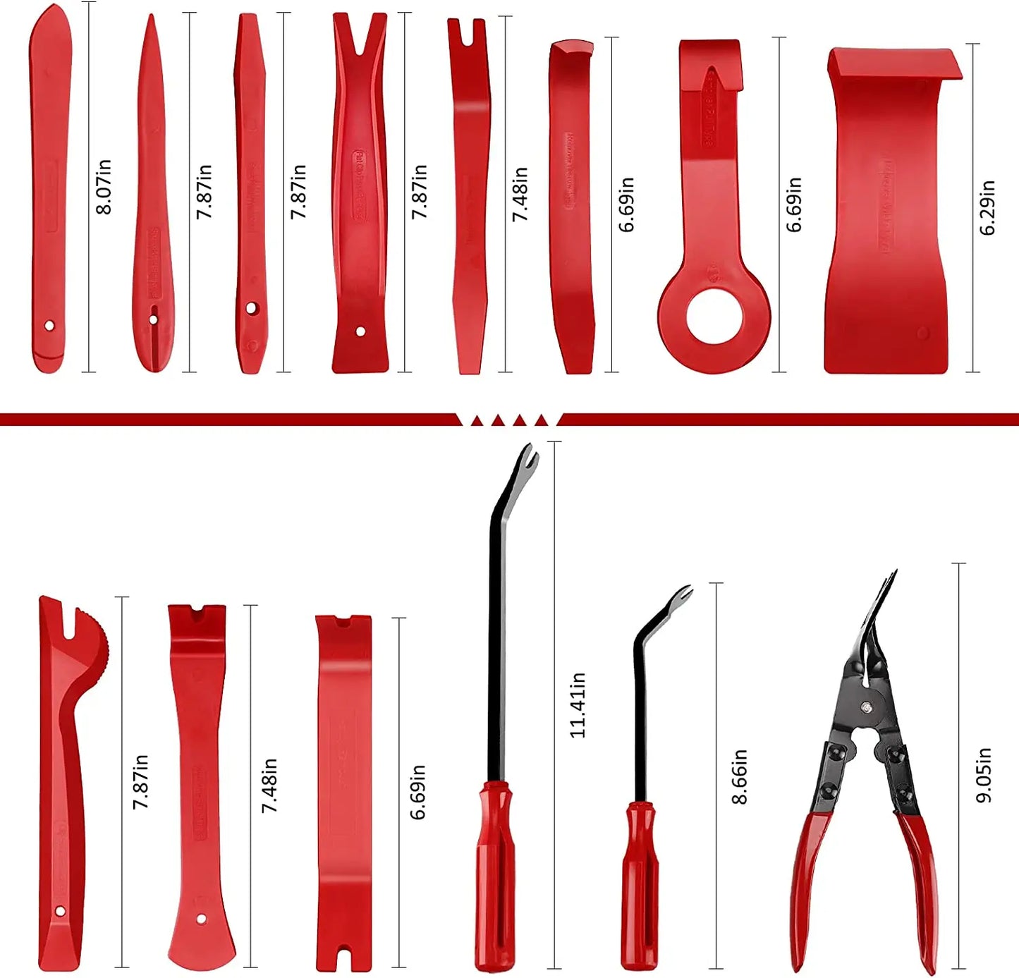 Auto Plastic Trim Removal Tool Kit