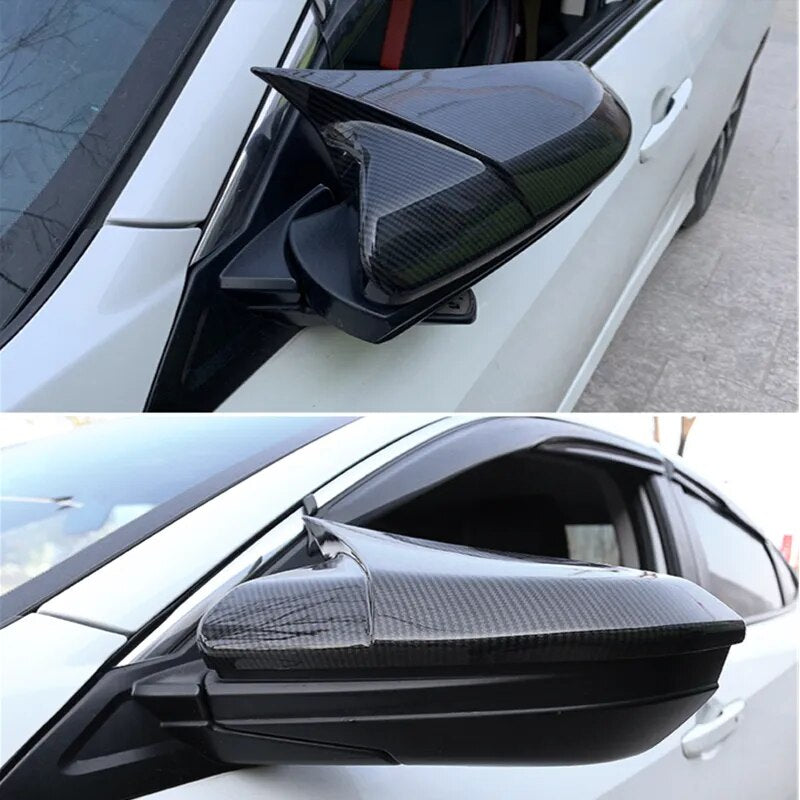 Carbon Fiber Side Mirror Cover For Honda Civic 2016-2020