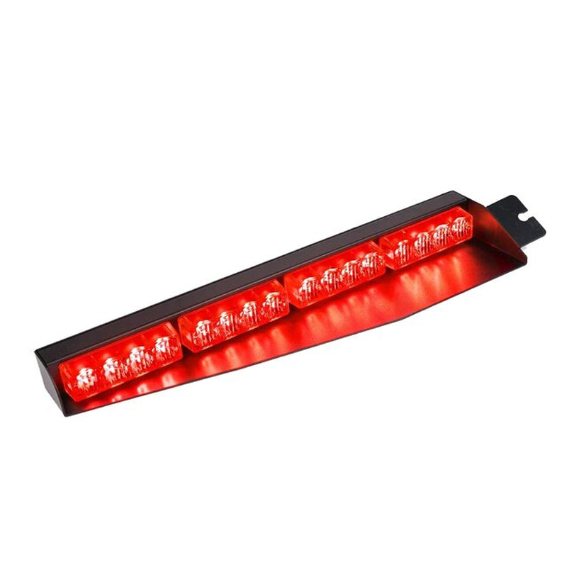 Visor Strobe LED Light Bar Interior Windshield Sunvisor Lamp Emergency Warning Flashing Lights for Volunteer Vehicles Trucks