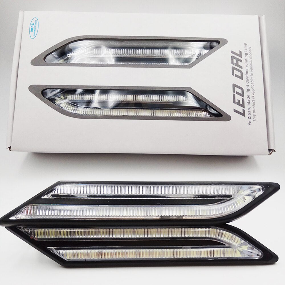Car Flashing DRL Super Bright DRL Car Daytime LED Light Universal Car Daytime Running Lights Car Styling Waterproof 33 LED