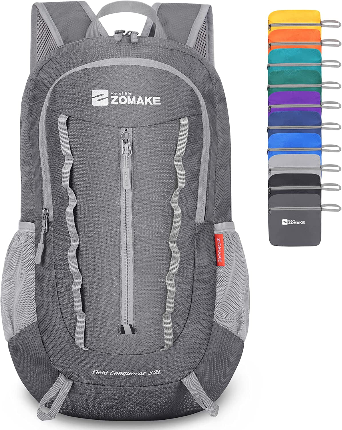 Packable Hiking Backpack Water Resistant:32L Lightweight Foldable Backpacks - Small Packable Back Pack for Travel