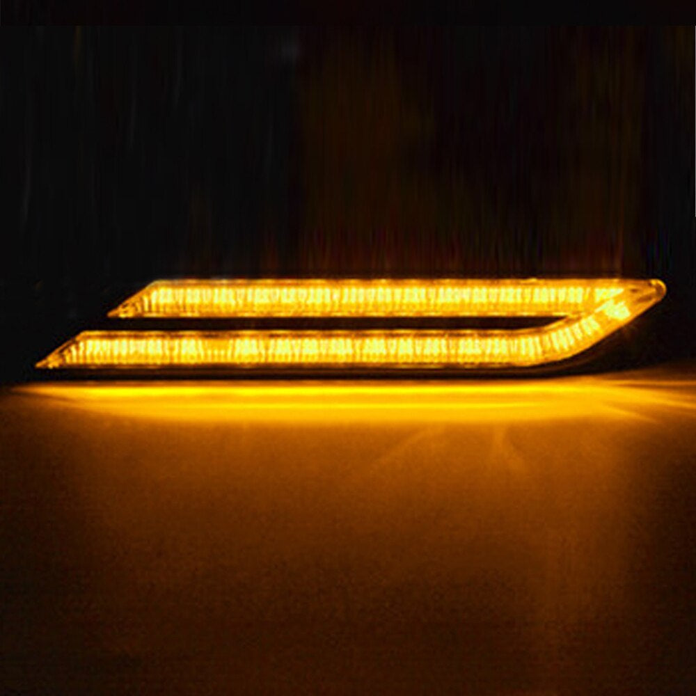 Car Flashing DRL Super Bright DRL Car Daytime LED Light Universal Car Daytime Running Lights Car Styling Waterproof 33 LED
