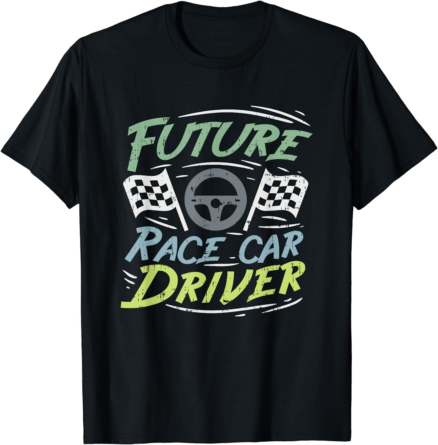 Race Car Driver Kids Racing Driver T-Shirt
