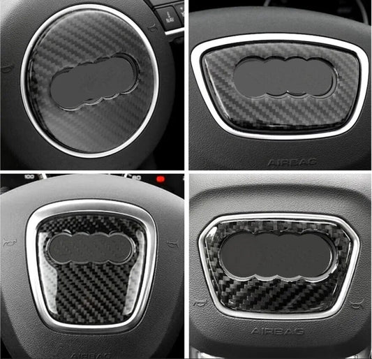 Audi Carbon Center Steering Wheel Piece