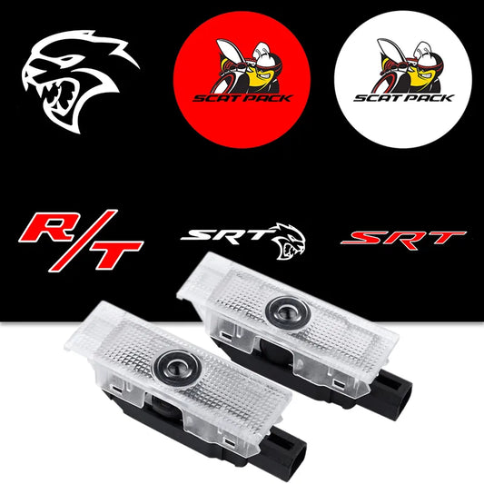 Dodge Welcome Car Door Logo Light Projector