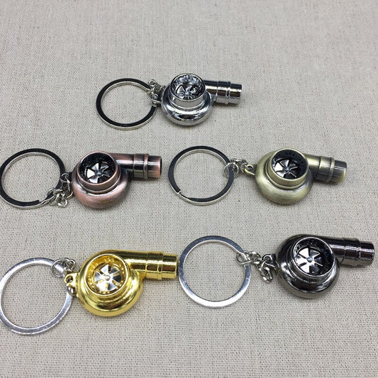 Real sound Whistle Turbo Keychain