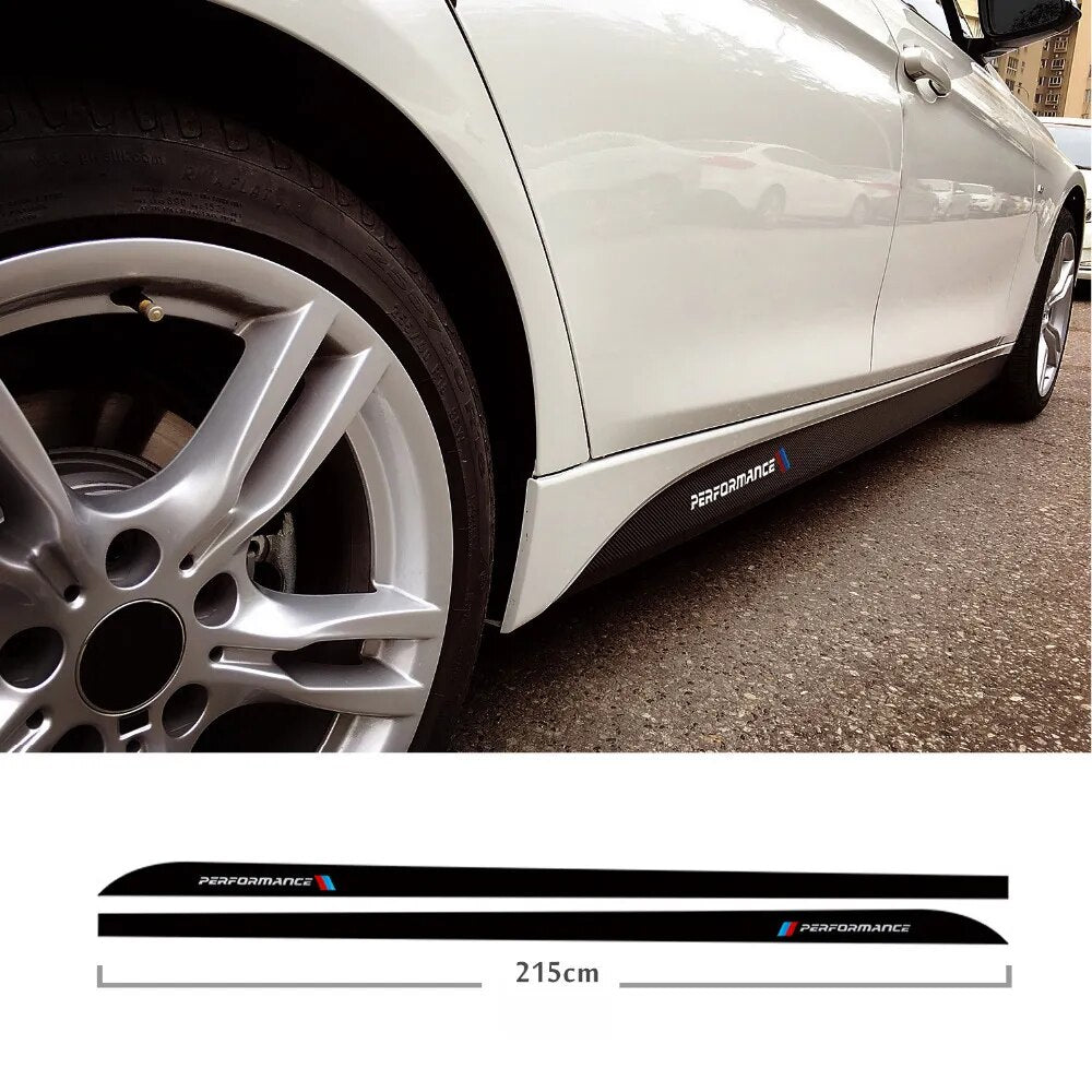 BMW M Performance Side Skirt Decals