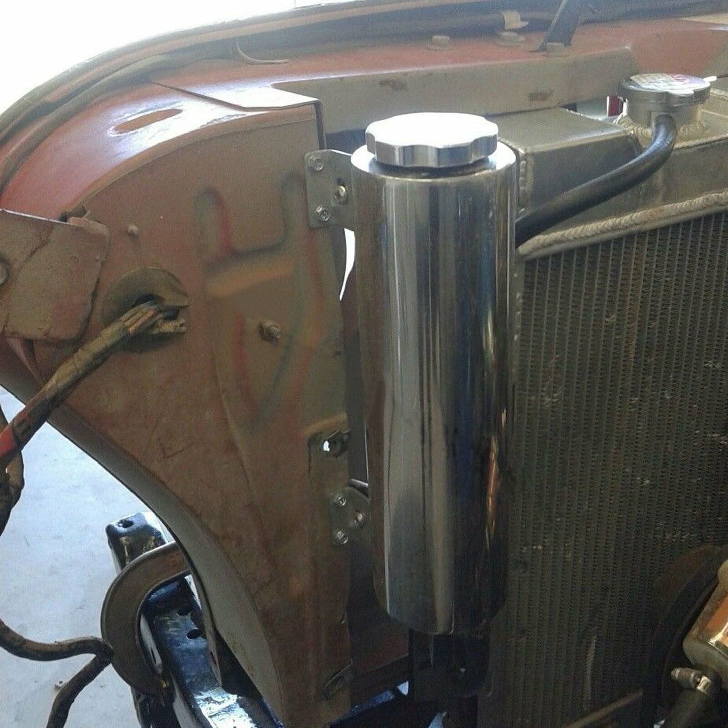 Coolant Overflow Tank Polished