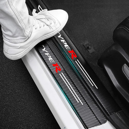 Honda Civic Type R & Type S Carbon Fiber Door Decal