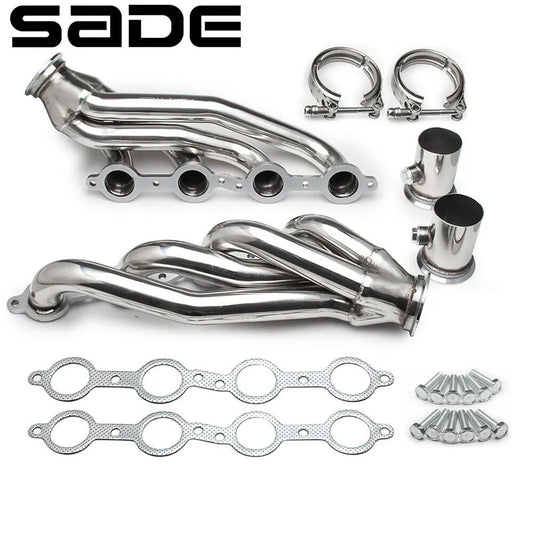 Turbo Ls Exhaust Headers Conversion Swap kit For Chevy LS1 LS2 LS3