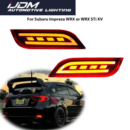 Subaru Impreza WRX STi 
JDM LED Bumper Reflectors Lights
