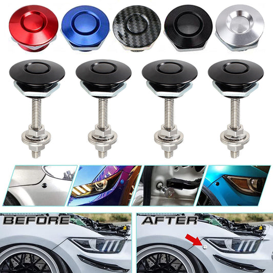 Universal Aluminum Push Button Billet Quick Release