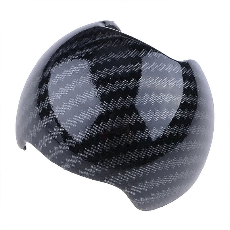 Carbon Fiber Gear Shift Knob Trim Cover For Audi A3 S3 2014 2015 2016 2017 2018