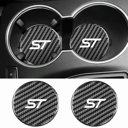 Ford Focus ST & Ford Fiesta ST Carbon Cup Holder Inserts