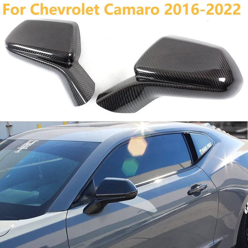 Chevrolet Camaro Carbon Side Mirror Cover Set