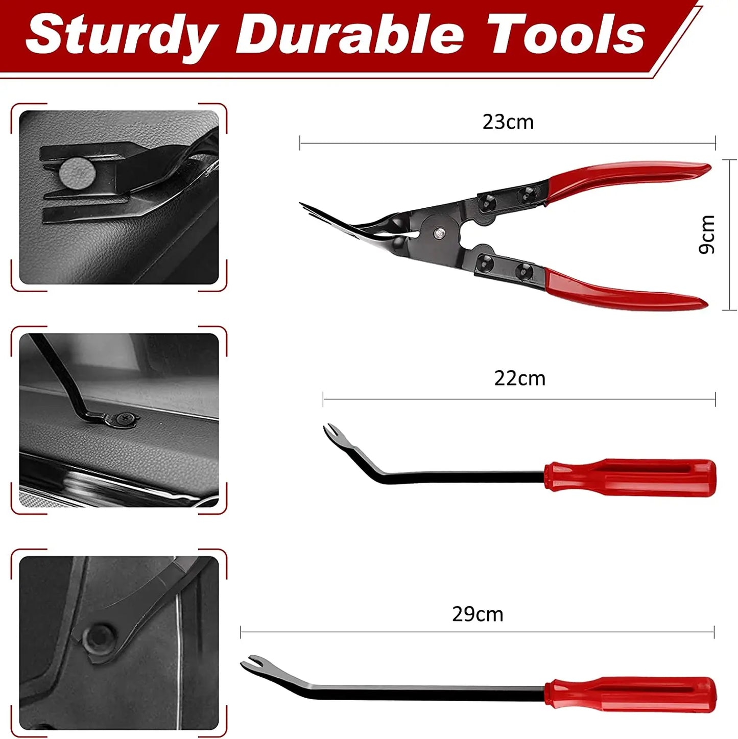 Auto Plastic Trim Removal Tool Kit