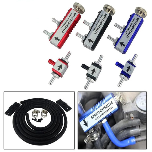 Universal  Adjustable Manual Turbo Boost Controller Kit 1-30 Psi In-cabin Boost Control