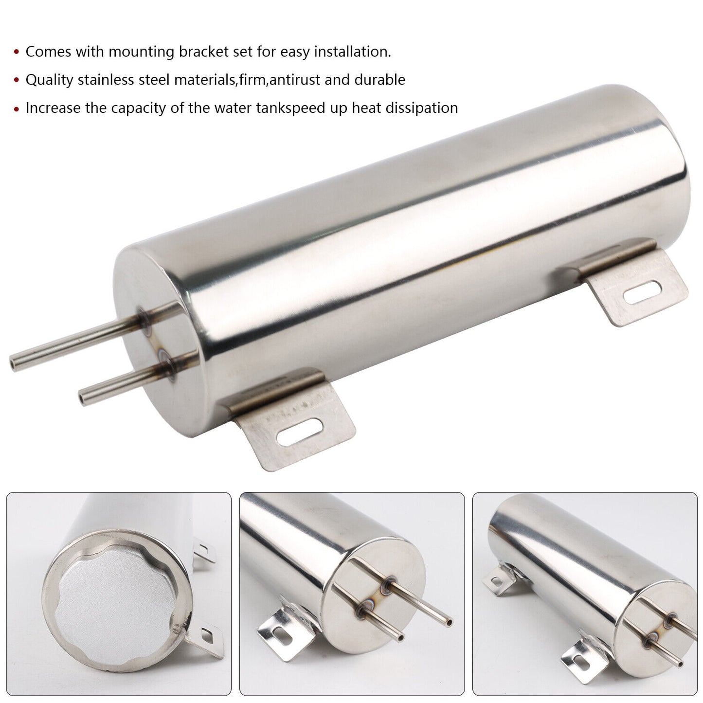Coolant Overflow Tank Polished