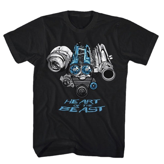 2JZ Engine Turbo T-Shirt with color