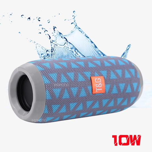 Portable Speaker Wireless Bass Subwoofer Waterproof Outdoor Speakers Boombox AUX TF USB Stereo Loudspeaker Bluetooth-Compatible