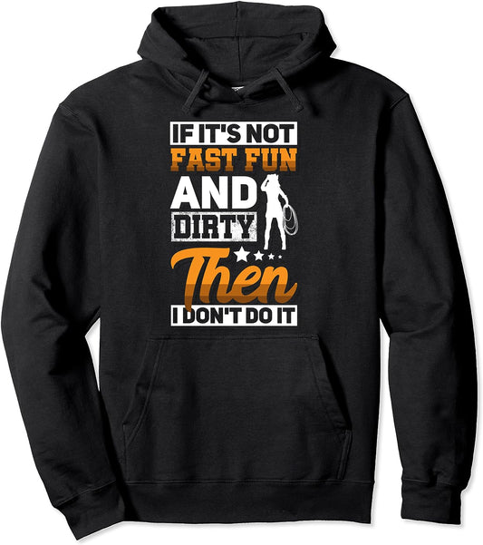 Barrel Racing Show - Horse Riding Barrel Racer Pullover Hoodie