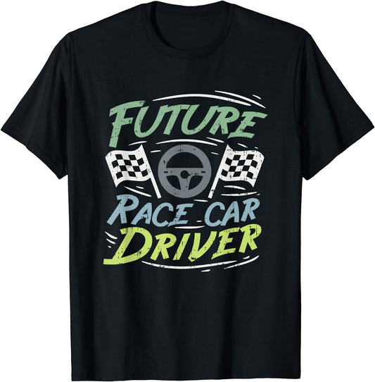 Race Car Driver Kids Racing Driver T-Shirt