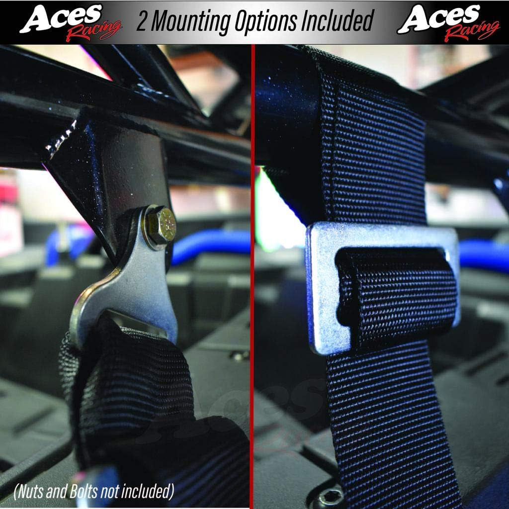 5 Point Harness with 2 Inch Padding E4 Certified (Silver)
