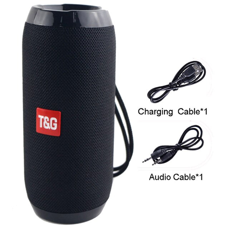 Portable Speaker Wireless Bass Subwoofer Waterproof Outdoor Speakers Boombox AUX TF USB Stereo Loudspeaker Bluetooth-Compatible