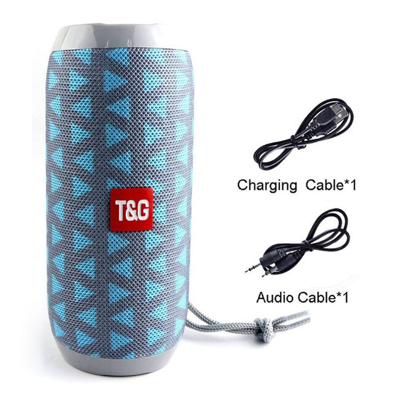 Portable Speaker Wireless Bass Subwoofer Waterproof Outdoor Speakers Boombox AUX TF USB Stereo Loudspeaker Bluetooth-Compatible